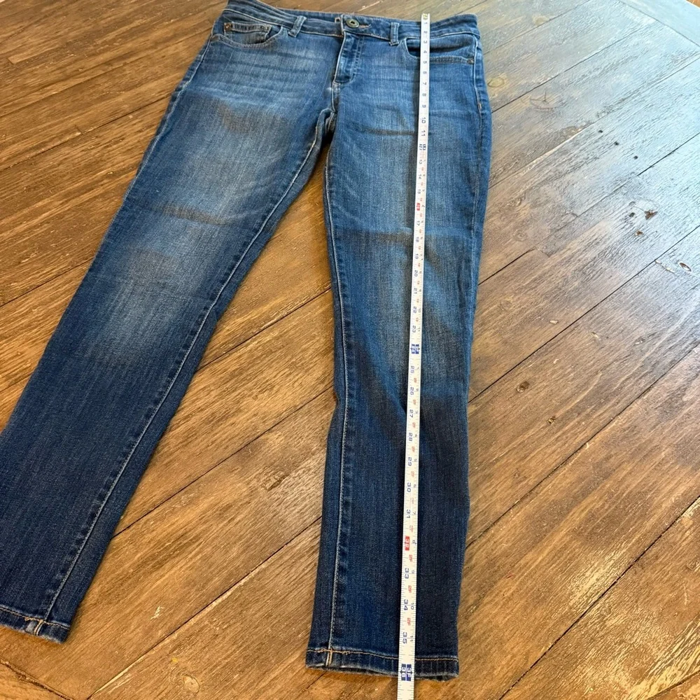 DL1961 Women's Margaux 28” Insta Sculpt Skinny Deep Indigo Jeans Size‎ 29 Chic